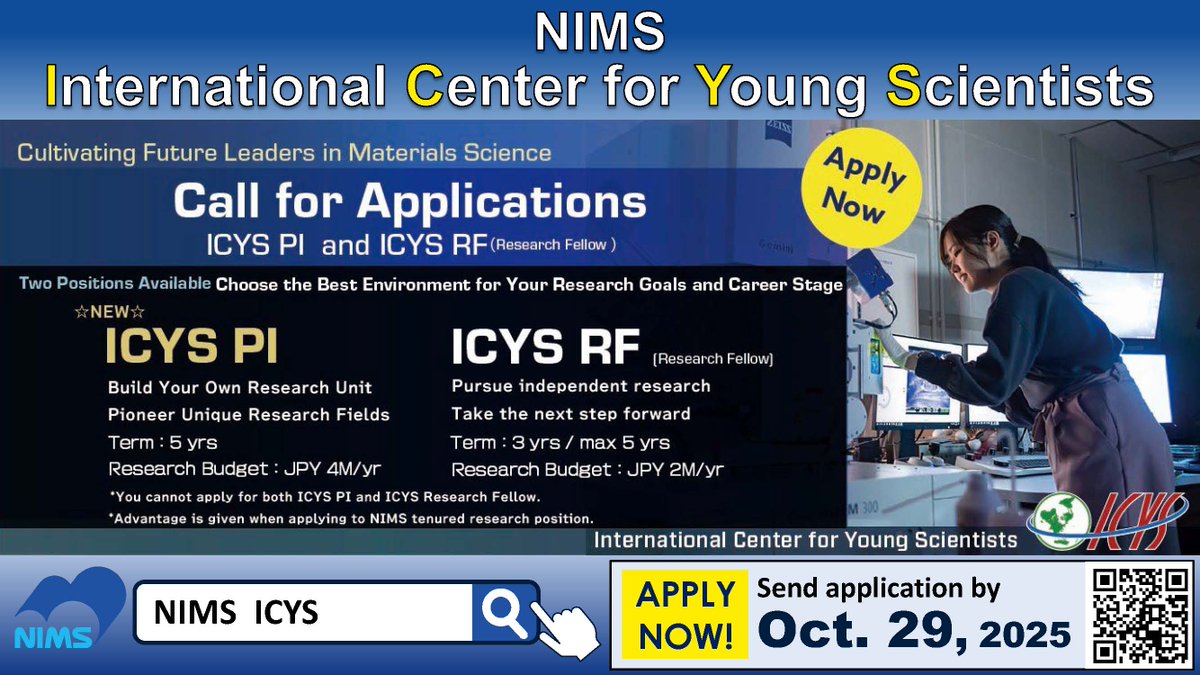 International Center for Young Scientists tweet media
