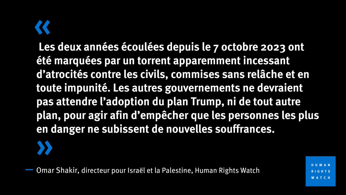 HRW en français tweet media