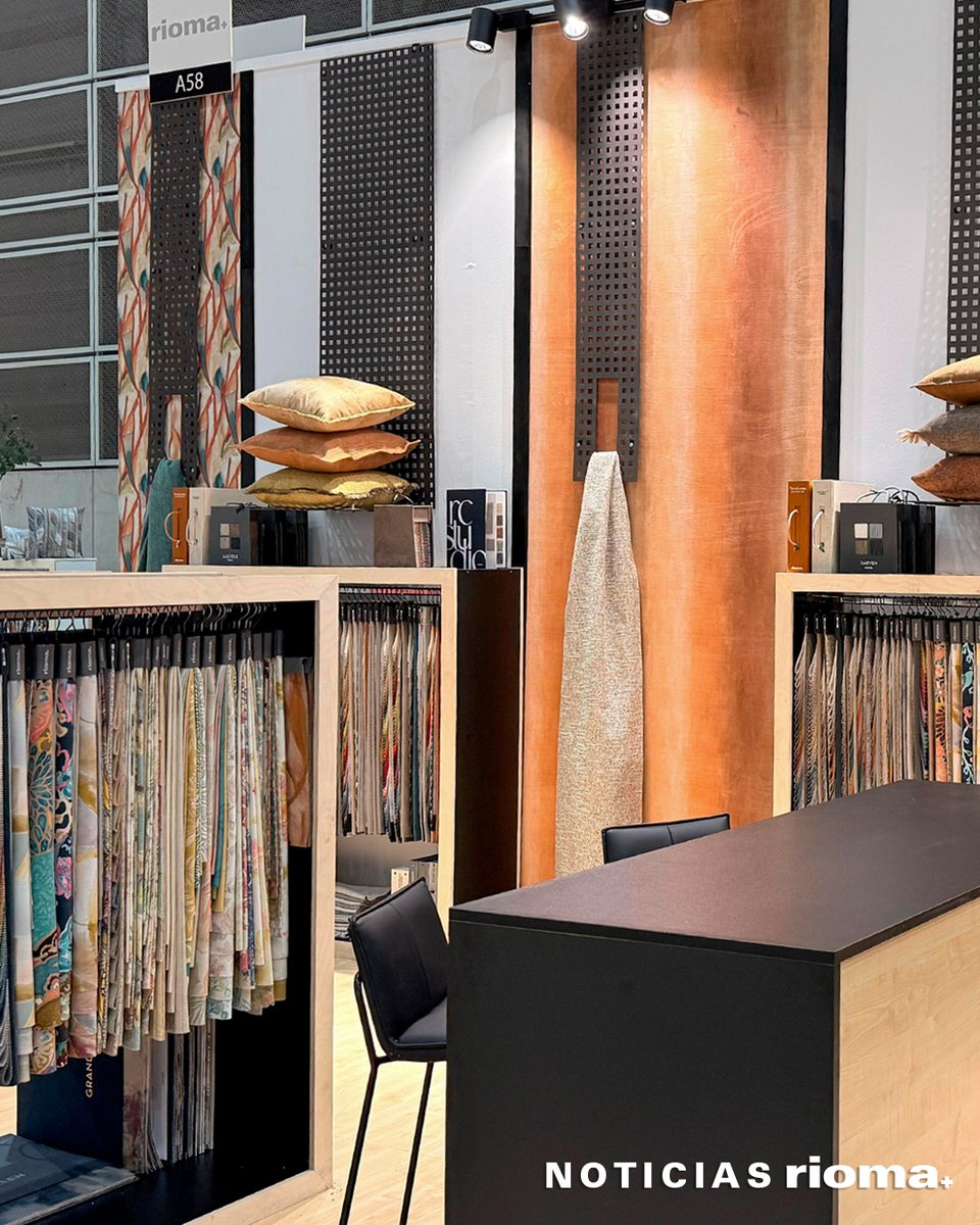 riomatextiles's tweet photo. ✨ Rioma estuvo presente en Home Textiles Premium by Textilhogar

Accede a la noticia completa en el link 🔗
https://t.co/MjjYdQhg6u

#HomeTextilesPremium #Textilhogar #Rioma #Interiorismo #Decoración #Textiles #TerraLoom #RCStudio #InnovaciónTextil https://t.co/UopUmcpz6J