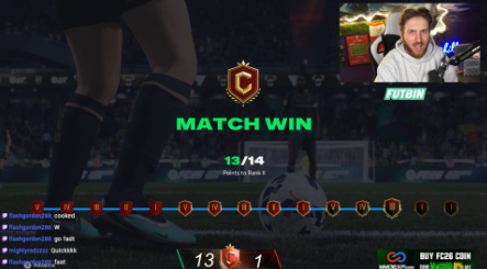 GPX_Token's tweet image. 13 and 1!!!!

1 more game 😆😆

These 442 tactics are CRAZY

twitch.tv/MattHDGamer