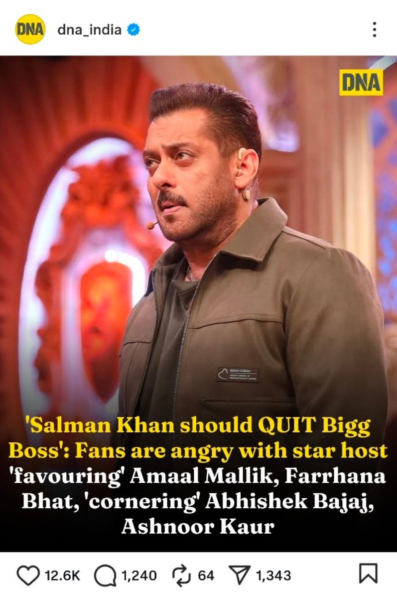 knoccKnock's tweet photo. First time in History of BB All news channel, Public are Demanding to resign Salman from host , because he baised towards Nepo kids amaal and Sehbaz, and trying to set narrative and trying to hide there wrong deeds and bashing innocent ones SHAME 👎 

#Abhinoor #BiggBoss19 #BB19 https://t.co/TOxyICgTYc