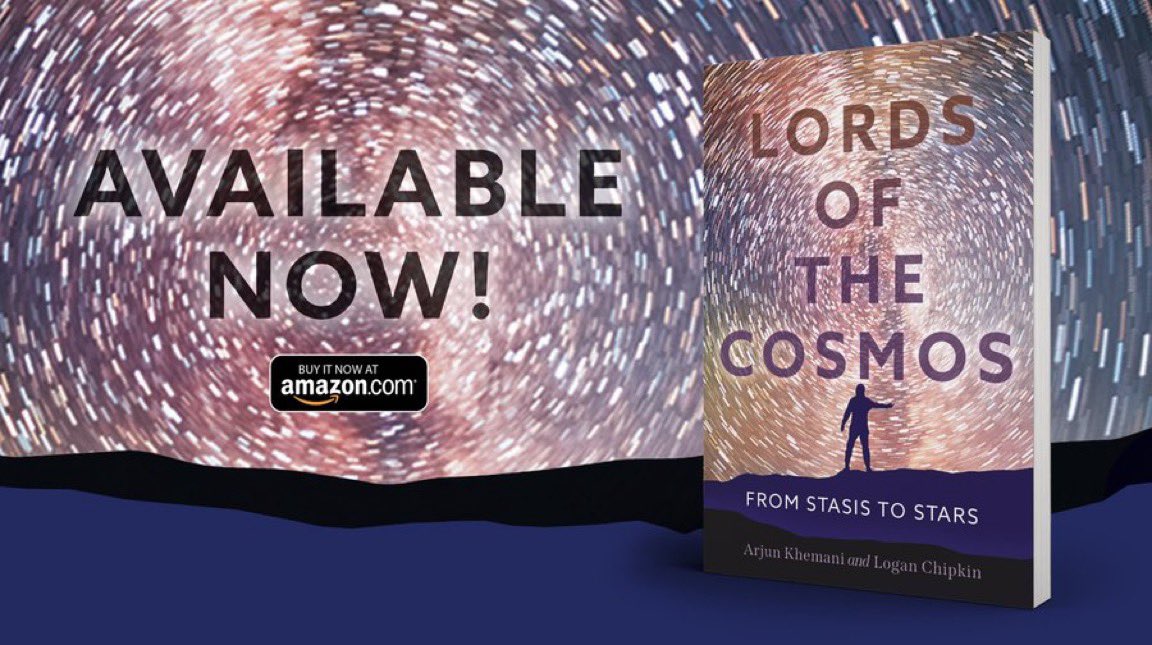 Book cover of Lords of the Cosmos by Arjun Khemani and Logan Chipkin