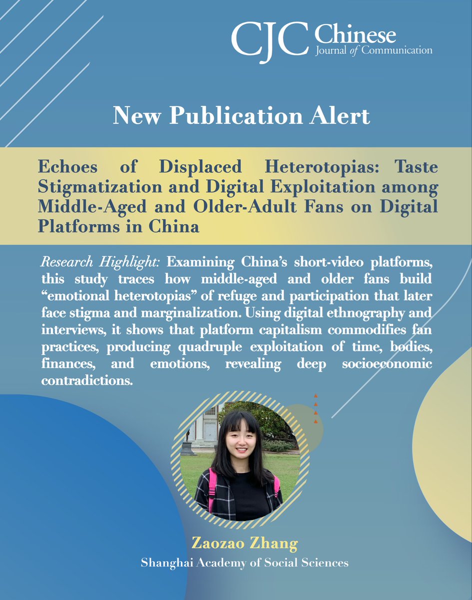 Chinese Journal of Communication tweet media