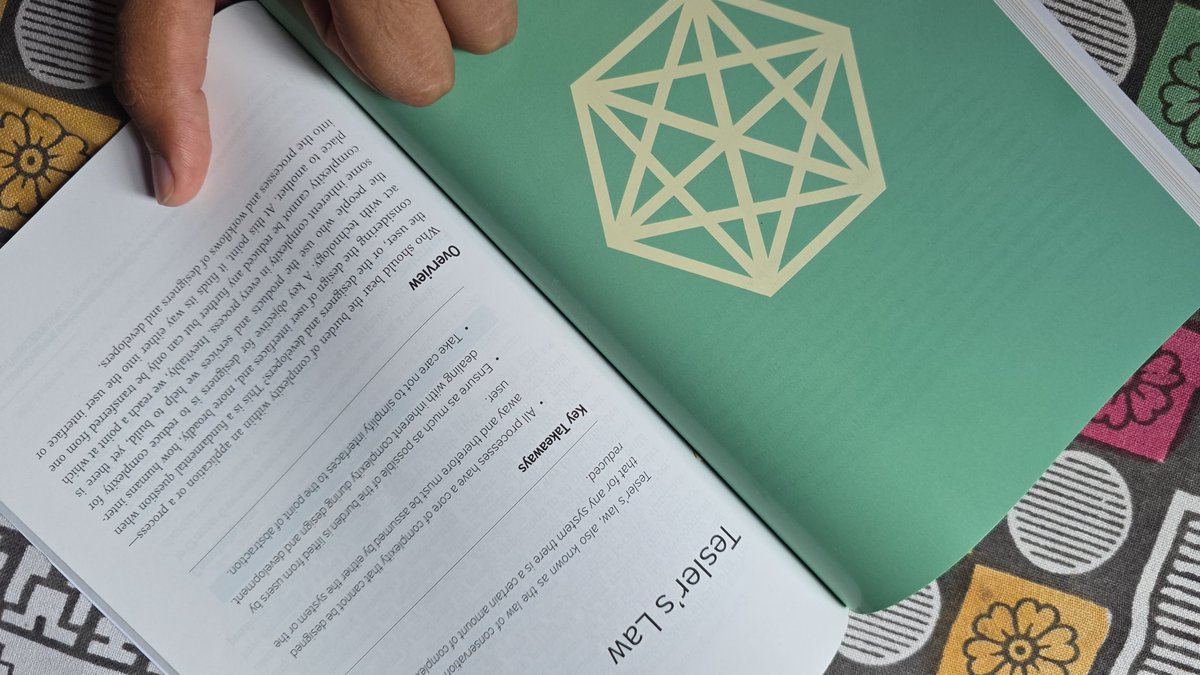 Amkeyweb3's tweet image. Today, I read about Tesler&apos;s Law. How complexity of every work we do is shifted between Users, Designers and Developers. This was worth reading...