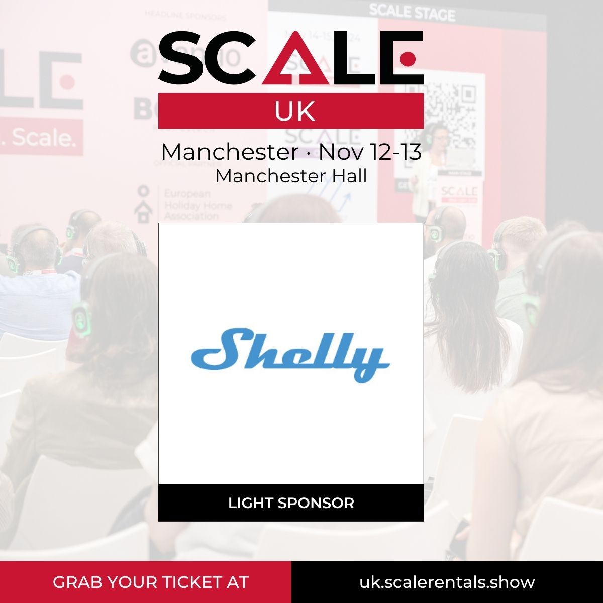 shelly_IoT's tweet image. Shelly is joining SCALE UK 2025! 🇬🇧

We’ll be at the leading short-term rental &amp;amp; property management event, showcasing smart home solutions that make properties safer, smarter &amp;amp; more efficient.
📍 Manchester Hall | 📅 Nov 12-13

#EventsUK #SmartHome #PropertyManagement