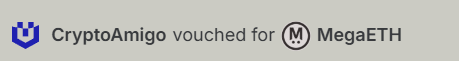 It’s always a bit of a risk to vouch for a project before launch, but I’m completely fine taking that risk with <a href="/megaeth_labs/">MegaETH</a> . Every new project has people who complain if they don’t get an airdrop or a whitelist spot - that’s just part of crypto these days. But I really don’t