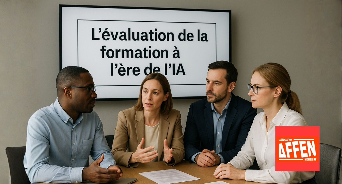 En #formation, l'#IA change tout. Que restera-t-il de notre système d'#évaluation canal historique ? Faites vous votre idée, bonne lecture affen.fr/pedagogie/leva…