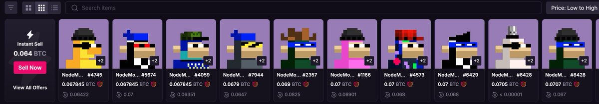 DoosKob's tweet image. #NodeStrategy   buying Nodemonkes and starting a trend that more chains are following and you washed up idiots keep listing lower to make $200 on an $8k asset, I won&apos;t understand you, the market will soon teach you a lesson