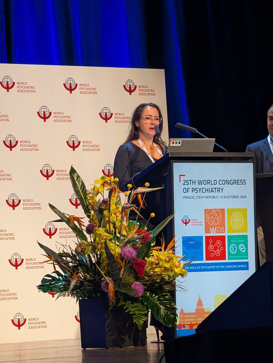 <a href="/RWestrhenen/">Roos Van Westrhenen</a> presenting the <a href="/PSY_PGx/">PSY-PGx</a> project <a href="/WPA_Psychiatry/">World Psychiatric Association (WPA) wpanet.org</a> in Prague! #WCP25