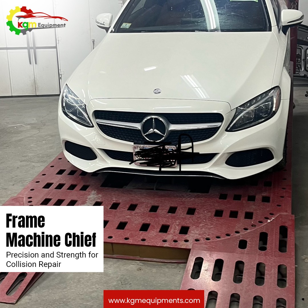 EquipmentsKgm's tweet image. Need precision in frame alignment? 

The Frame Machine Chief delivers heavy-duty performance and reliable results for collision repair. 

Upgrade your shop today with KGM Equipment. kgmequipment.com/shop/

#FrameMachine #KGMEquipment
