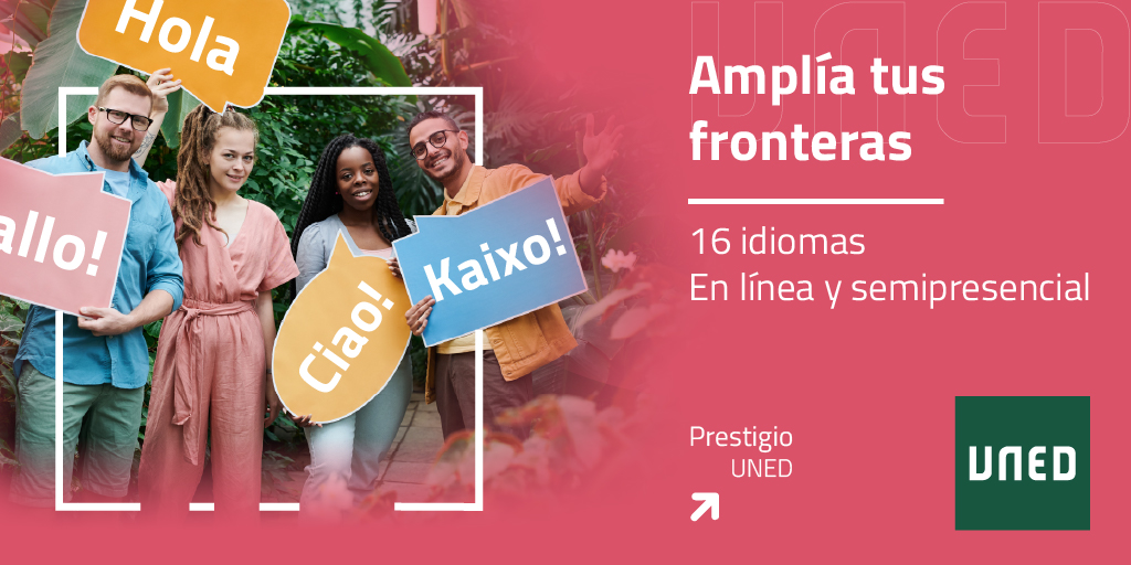 CUID_UNED's tweet image. ¿Todavía no conoces nuestra oferta de cursos?
1⃣6⃣ idiomas
ℹ️de cada curso y modalidad en las guías públicas: uned.es/universidad/in…
📢Atención: matrícula solo hasta 22 de octubre
¡Ampía tus fronteras con UNED Idiomas!
#idiomas #SomosUNED #EstudiaEnLaUNED