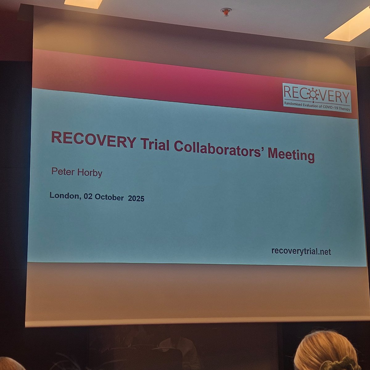 QEHResearch's tweet photo. Last week @Beverleymcclel3 and the team went to London for the Recovery Trial update and to get prepared for the upcoming winter period. #recoverytrial #pandemic #covid #flu https://t.co/z181xWNvNQ
