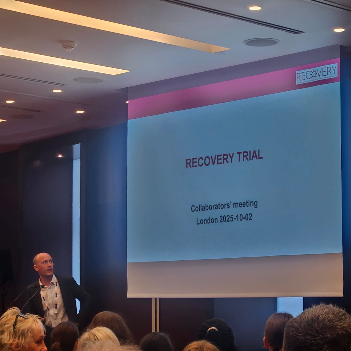QEHResearch's tweet photo. Last week @Beverleymcclel3 and the team went to London for the Recovery Trial update and to get prepared for the upcoming winter period. #recoverytrial #pandemic #covid #flu https://t.co/z181xWNvNQ