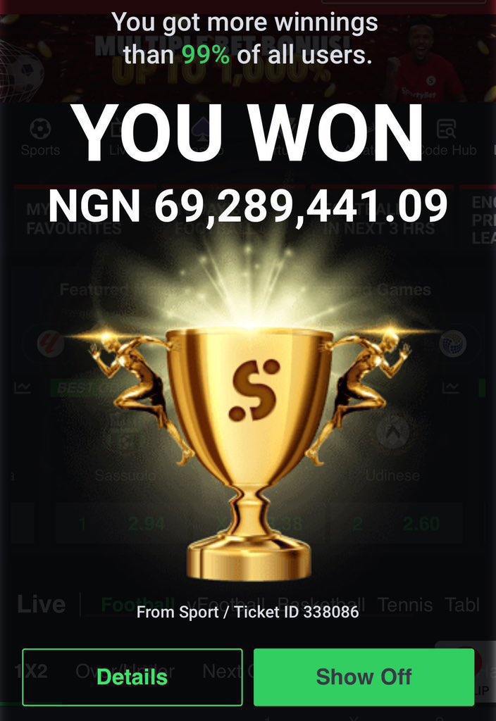 BAZTIPS01's tweet photo. 69.2M✅🎉 🤩
Drop you account details fast
crediting from the first 399 likes and retweets https://t.co/FP9qK9Ae1J