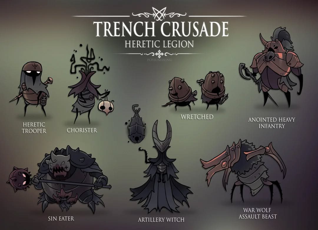 Мен точно тре такий мод на Hollow Knight або Silksong.