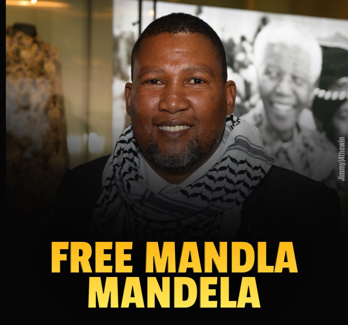 MrOneAhmed's tweet photo. Just a reminder that #mandla Mandela is also imprisoned by #isreal as well as #Omama
#أمامة_اللواتية https://t.co/wuogucfaSj