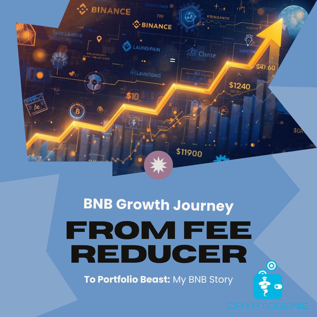 🚀 From Fee Reducer to Portfolio Beast: My BNB Journey &amp; <a href="/binance/">Binance</a>  Appreciation

It's amazing to look back and see how much the crypto landscape has evolved, and for many of us, that journey started with Binance and its native token, BNB. I remember back in November 2017, when I