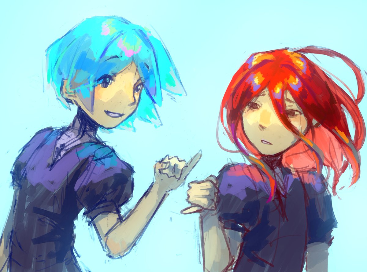 or_i56's tweet photo. phophophophyllite made a promise </3 #landofthelustrous #宝石の国 #housekinokuni https://t.co/QFRdO22bee