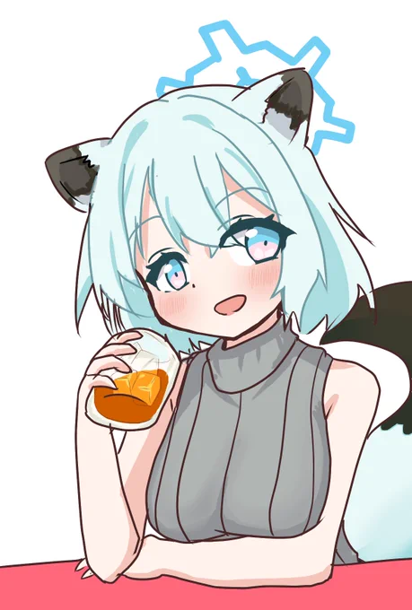 顔のいい酔っぱらい #ブルアカ