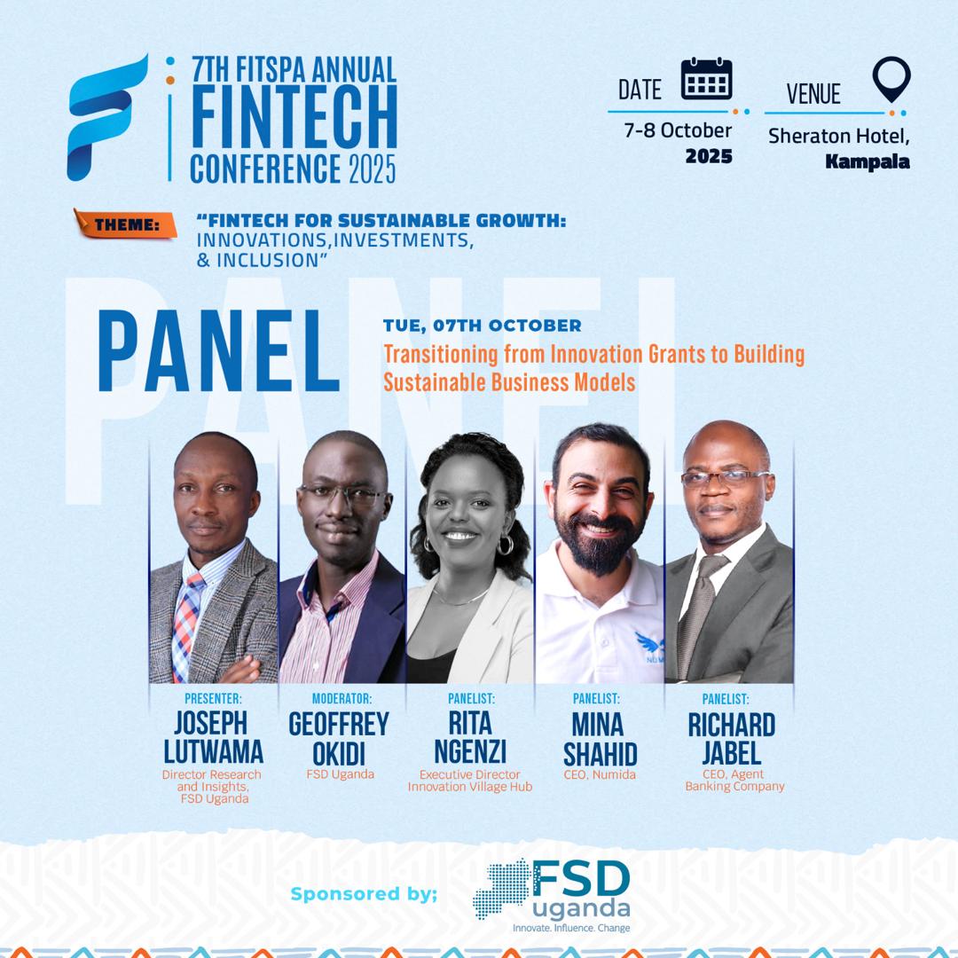 AgentBankingCo's tweet image. We are proud to share that our very own CEO, @richard_jabel , will be speaking on the opening panel at the 7th FITSPA Annual Fintech Conference 2025!
He&apos;ll be sharing insights on ‘Transitioning from Innovation Grants to Building Sustainable Business Models’.

 #fitspaconference