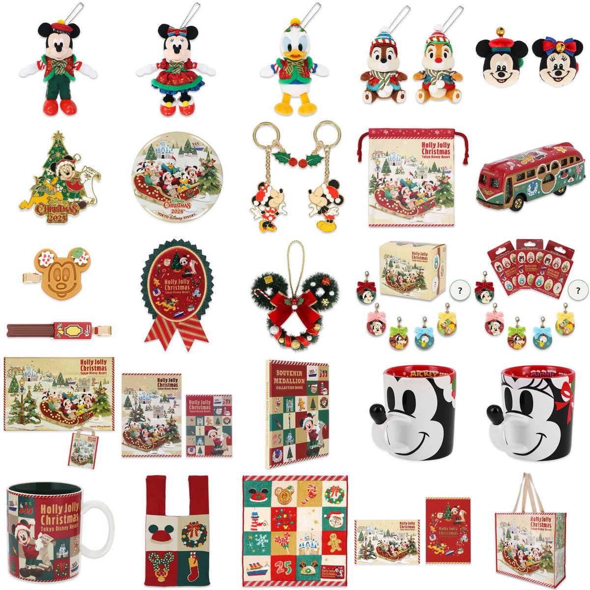 tdr_doria's tweet image. 11月10日より、ミッキーマウスと仲間たちがパークをクリスマスらしく彩るお手伝いをしている様子やクリスマスモチーフのアイコンなどがデザインされたグッズが販売されます🎄

tokyodisneyresort.jp/treasure/chris…
#TDR_now #TDR__now #TDR_MD