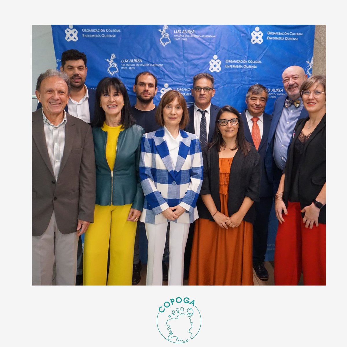 💐O vogal do #COPOGA, Navor Pereira, asistiu a pasada fin de semana á Homenaxe á Excelencia Profesional 2025 do <a href="/COE_Ourense/">COE de Ourense</a>, un acto no que se celebrou a traxectoria e compromiso dos compañeiras e compañeiros enfermeiros
