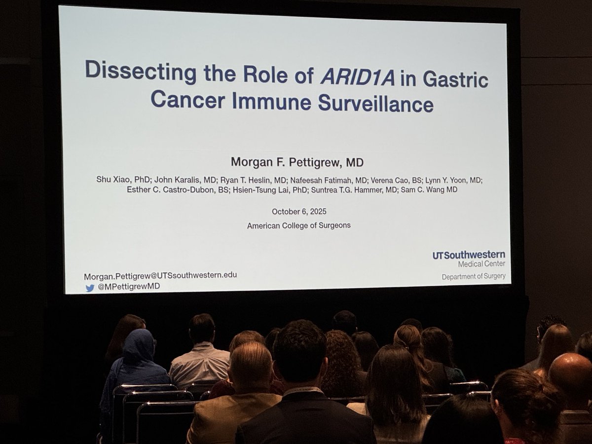 A. Marilyn Leitch MD (@mleitc) on Twitter photo Congratulations to Morgan Pettigrew MD, UT Southwestern resident for her terrific presentation #ACSCC25 as recipient of ACS Resident Research Scholarship. Strong work!! <a href="/UTSW_Surgery/">UTSW Surgery</a> <a href="/utswcancer/">UTSW Simmons Cancer Center</a> Congratulations to Morgan Pettigrew MD, UT Southwestern resident for her terrific presentation #ACSCC25 as recipient of ACS Resident Research Scholarship. Strong work!! <a href="/UTSW_Surgery/">UTSW Surgery</a> <a href="/utswcancer/">UTSW Simmons Cancer Center</a>