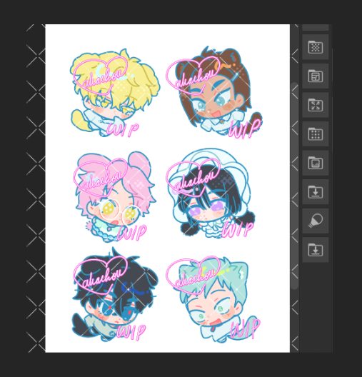 What are they looking at? 👀
Made alnst baby charms for CF21 🐣💕