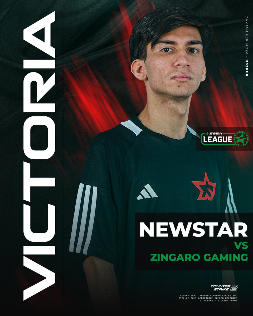 ¡Nos llevamos nuestra primera partida de ESEA League!

El prime del counter chileno está comenzando 🚬

#LaEstrella✨