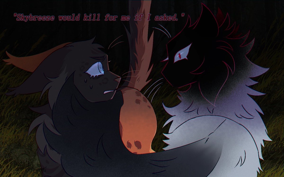 Kiiremi's tweet photo. Hi new pinned YES it’s Kirakensa with a new name NO I have not been posting a lot of Splatoon. If you ask me I might drop a Sharko though

YES I’ve been hyperfixated on Warrior cats for about a year now YES I am part of the #valleyclans_ fanclan 
#warriorcats #warriors #waca #wc https://t.co/tdhWYGqclm
