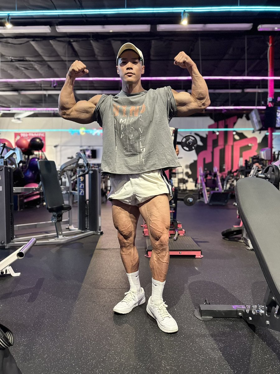 オリンピア前最後の脚トレ