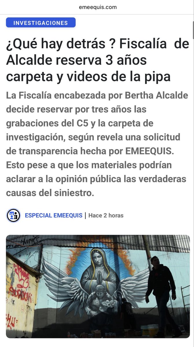 ¿Por qué diablos no es un escándalo?