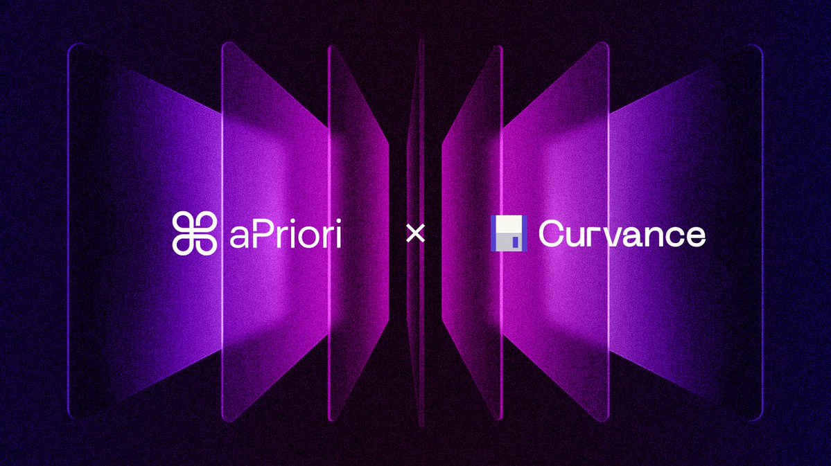 aPriori's tweet image. Join us for a community space with the No. 1 Money Market on Monad, @Curvance.

🗓️ Oct. 7th
⏰ 2:00 PM UTC
📍 Link below