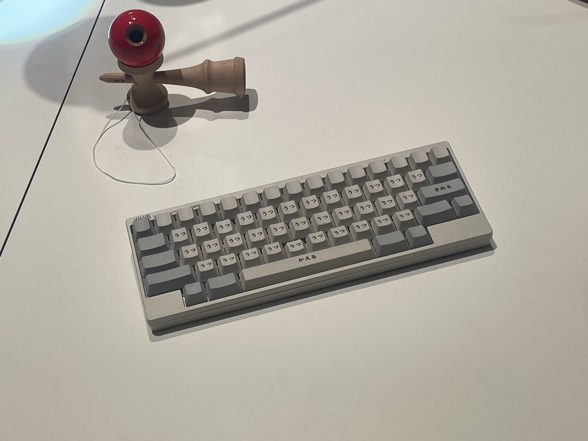 annko_oisii666's tweet image. デザインあ展、うつ病のキーボードあってアツい
