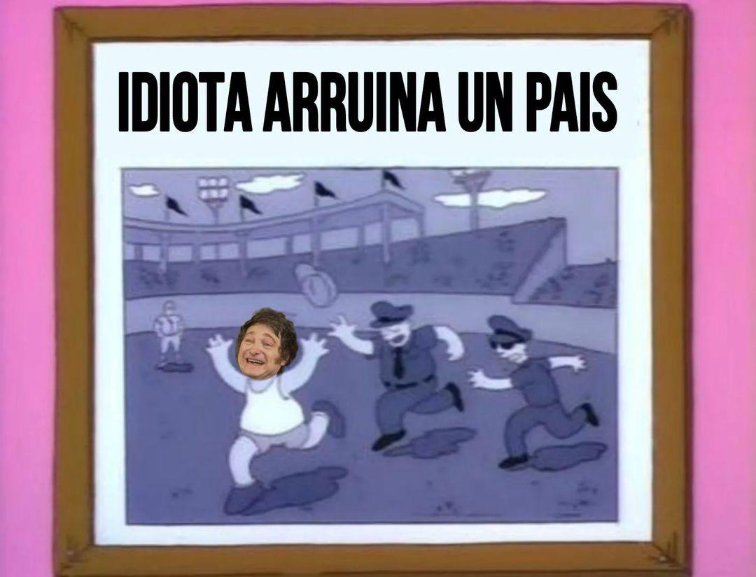 Edgardo06648889's tweet image. Desde Chupete De La Rua que no veo un presidente tan disociado de la realidad. En Narnia