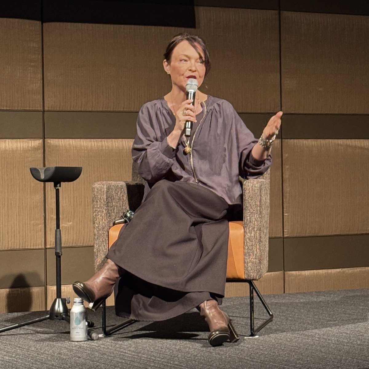 colecameron's tweet photo. Rika Nakazawa @rikamarien, Chief of Commercial Innovation at @NTTPR, made some very pertinent remarks at @T4ISummit about being careful about changes in views towards DEI: the pendulum swings in two directions. That appeals to my centrism. - 🚀 #Tech4ImpactSummit 🇯🇵 https://t.co/hzbpwST24Q