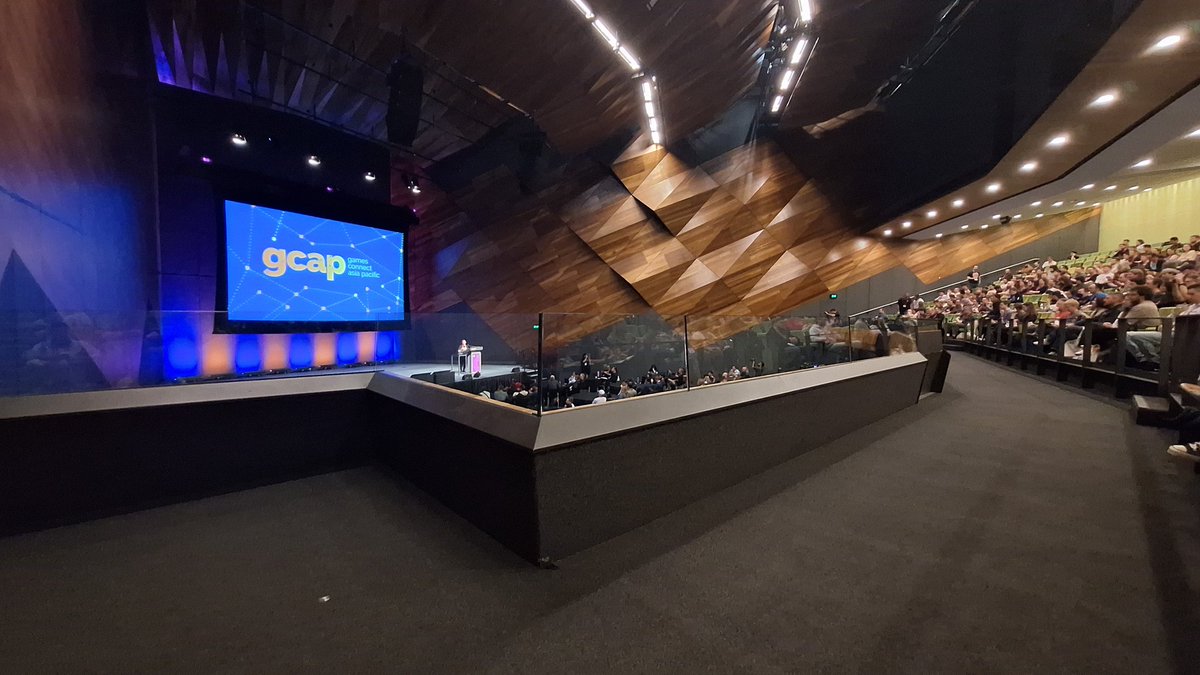 We out here enjoying Melbourne International Games Week and GCAP