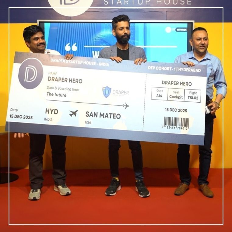 Our founder Shubham Sharma starts at Draper University, San Mateo (<a href="/draper_u/">Draper University</a>) this week! Selected through Hyderabad’s founders program, Looking forward to the growth, mentorship, and opportunities in Silicon Valley. Exciting times ahead! #Startup #Entrepreneurship #DraperU