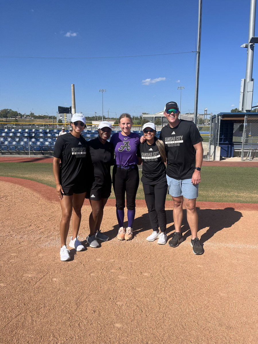 This weekend was spent at <a href="/kcroossb/">Kansas City Softball</a> camp with <a href="/KStokes10/">Kiki Stokes O’Connor</a> and her coaching staff. Shoutout to <a href="/CodyBarham/">Cody J Barham</a> for showing us some new pitching drills. The energy level was great, and I learned a ton. Hope to be back! 

<a href="/CoastRecruitsSB/">Coast Recruits 🥎</a> <a href="/AcesSTL16u/">Aces Fastpitch STL 16u</a> #softball  #recruit