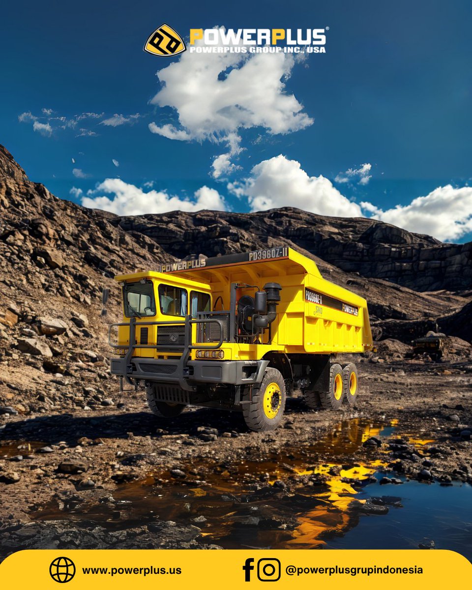 PowerplusgrupID's tweet image. 💪 Powerplus PD3960Z-II Dirancang untuk tantangan tambang paling berat.

Dengan kapasitas angkut besar dan performa tangguh, unit ini siap bekerja tanpa kompromi di setiap medan.

📞 Untuk informasi lebih lanjut dan harga: ✆ +62 811-8112-8882

#POWERPLUS #miningdumptruck