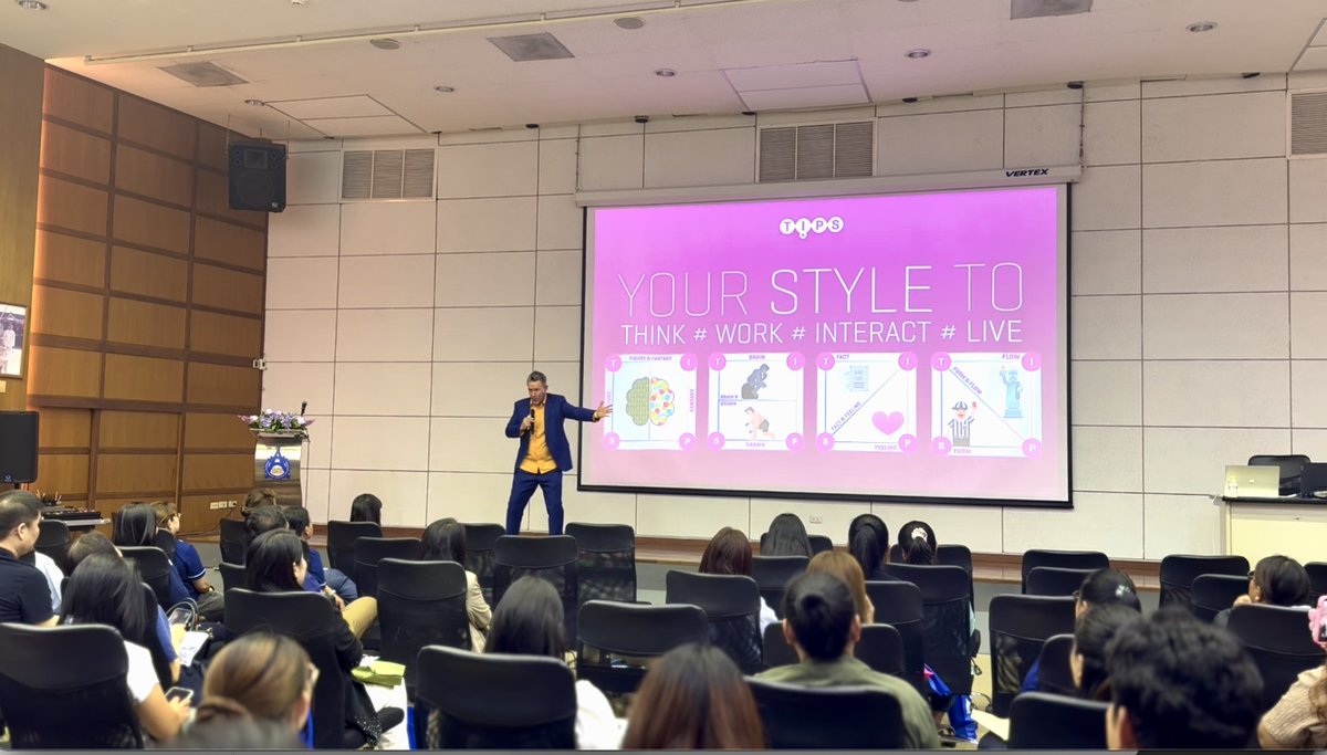 thinkergy's tweet photo. Thinkergy's Dr. D was honored to speak at the 🇹🇭🤝🇯🇵 TPA HR Festival 2026 on

“TIPS: Align Your Talents for Success in the Sixth Wave.”

In a world reshaped by tech, it’s people alignment that drives innovation. 🌊💡

#TIPS #Thinkergy #SixthWave #FutureOfWork #TalentIntelligence https://t.co/YSUWcZvKXS