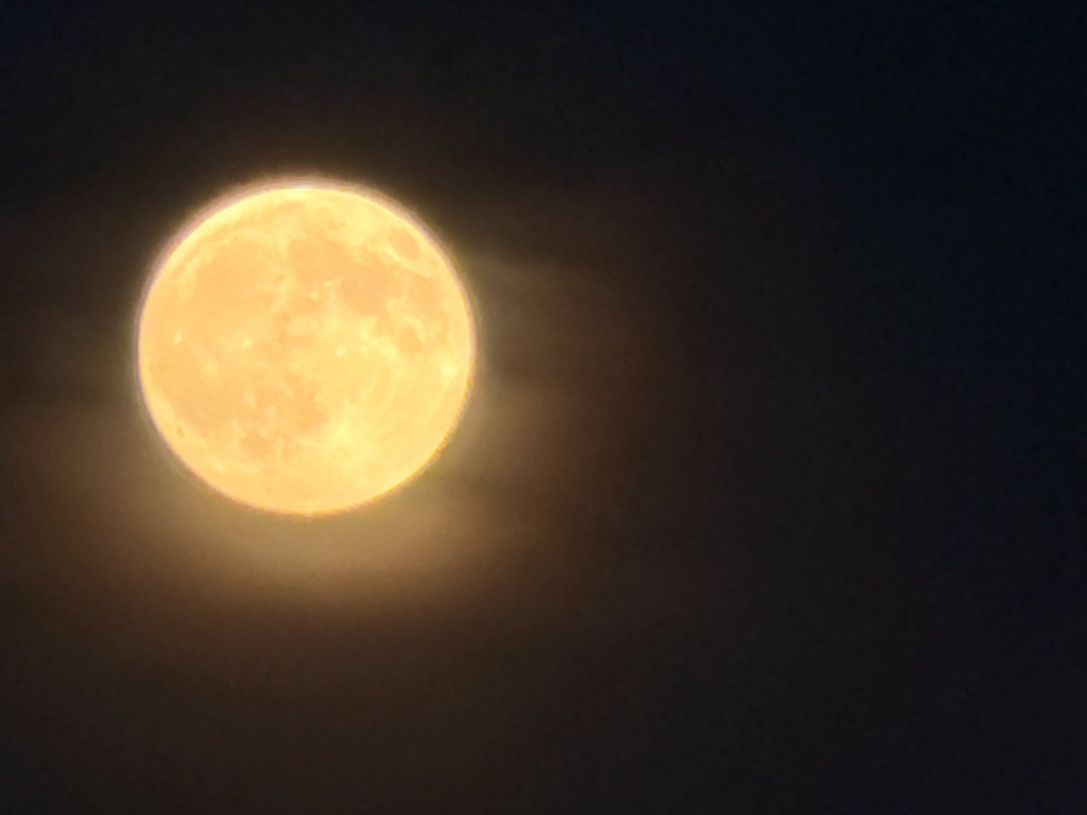 La lune ce soir 😍