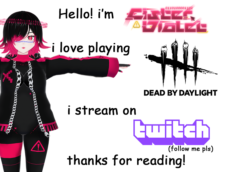 Cister Violet 🖥️💀 tweet media
