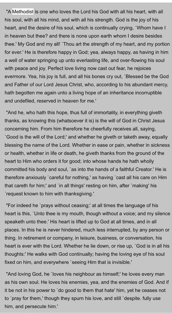 @markdtooley (@markdtooley) on Twitter photo John Wesley’s “The Character of a Methodist." John Wesley’s “The Character of a Methodist."