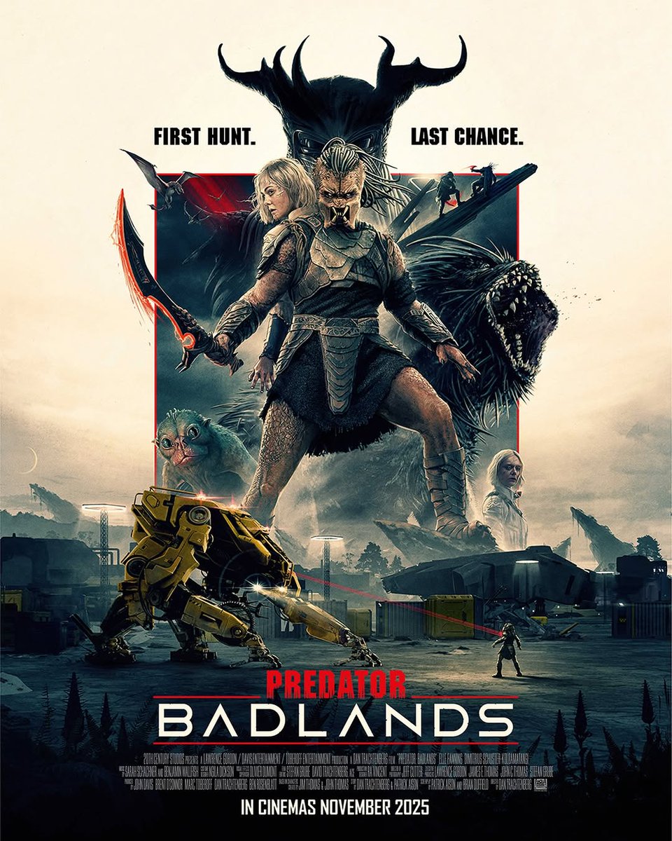 tix_id's tweet image. Perburuan pertama, kesempatan terakhir!

Nantikan Predator: Badlands, tayang November 2025 di bioskop

#TIXID #Predator #PredatorBadlands