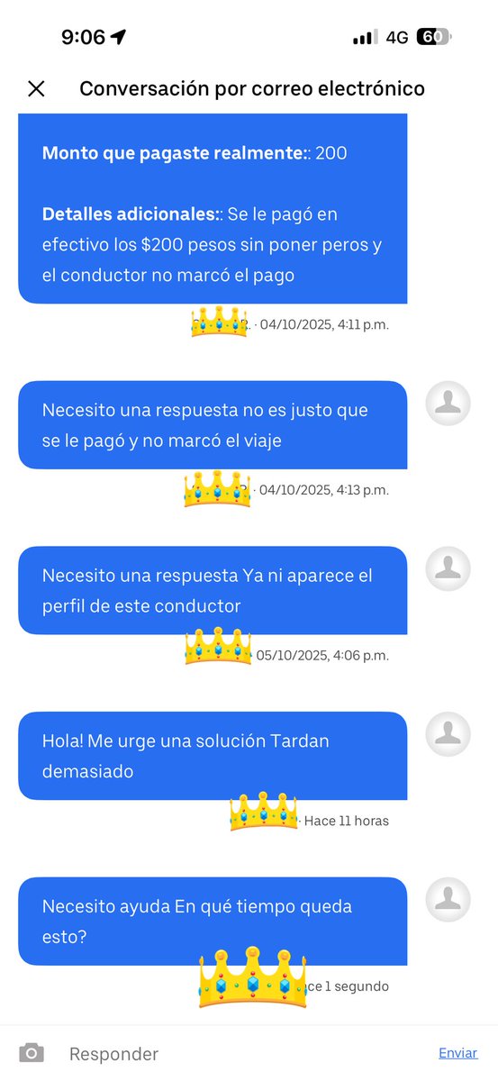 Miranda_beeauty's tweet photo. @Uber_MEX @Uber_Support ¿cuánto más tengo que esperar a que me solucionen en su soporte?  No me parece que deba enviarles por este medio mi información siendo que ya levanté una queja desde el día sábado https://t.co/IAZYrVVzUG