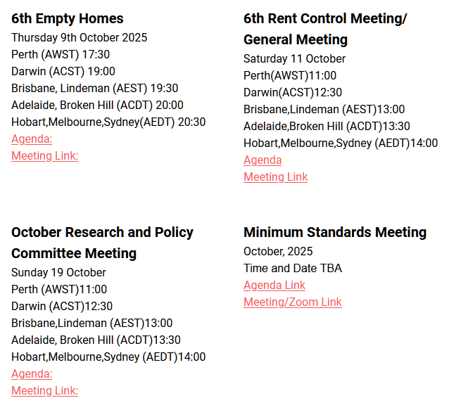 RAHU Research and Policy meetings this month! Let me know if you wanna come along!!