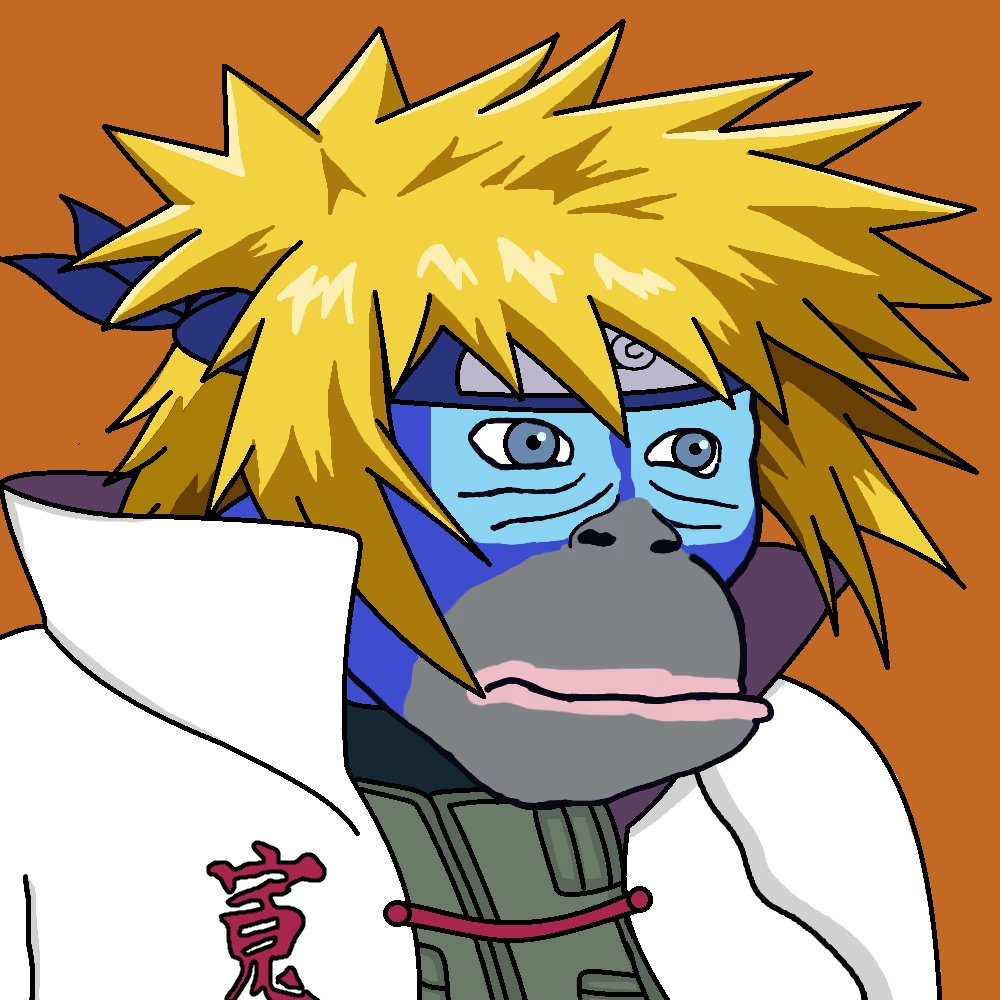 RAULONKE (@dudong_8) on Twitter photo Day 35: Making Anime Inspired MS Paint $RONKE PFPs
"MinatoNKE" from Naruto Day 35: Making Anime Inspired MS Paint $RONKE PFPs
"MinatoNKE" from Naruto