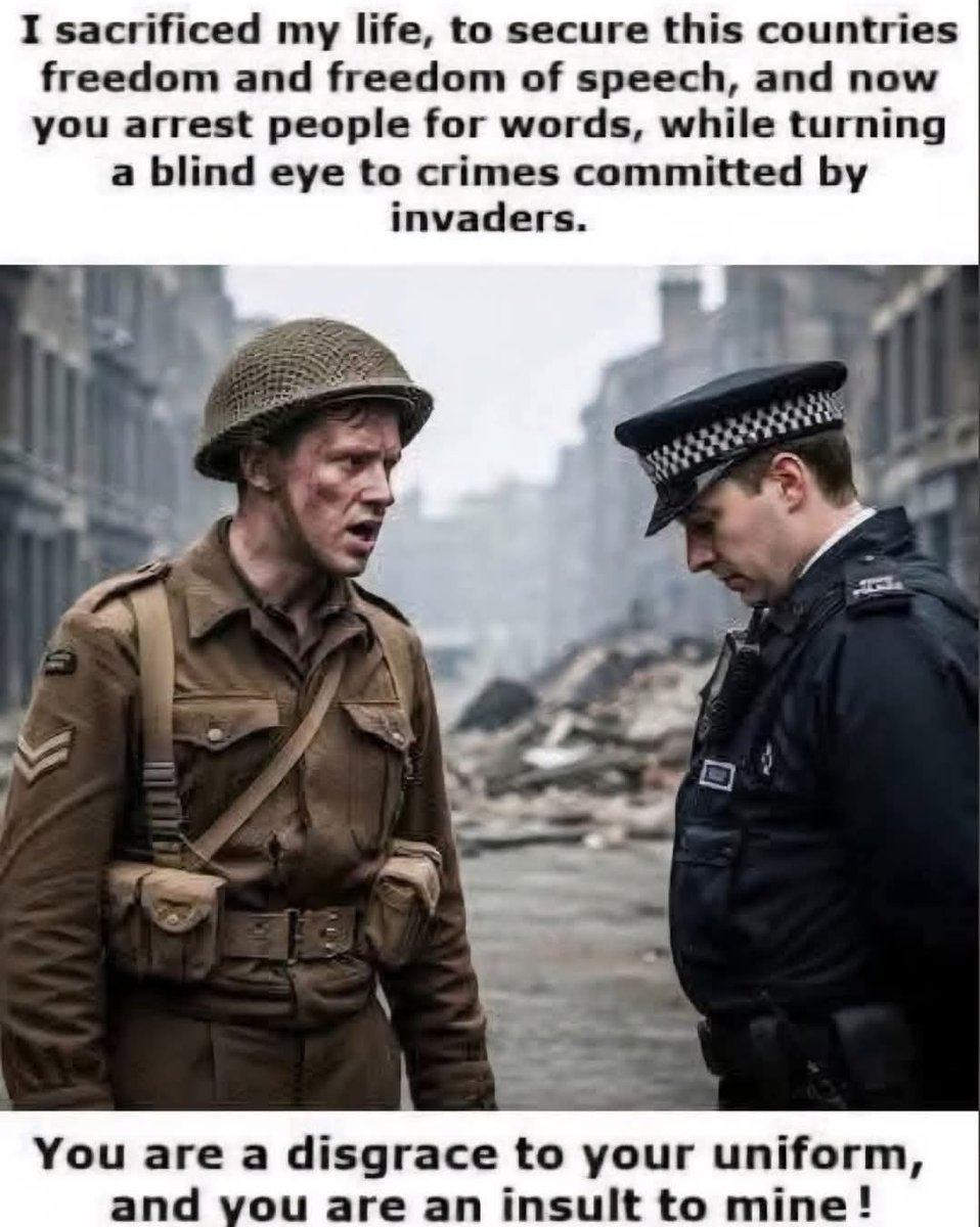 <a href="/TRobinsonNewEra/">Tommy Robinson 🇬🇧</a> An illegitimate government with an illegitimate police force