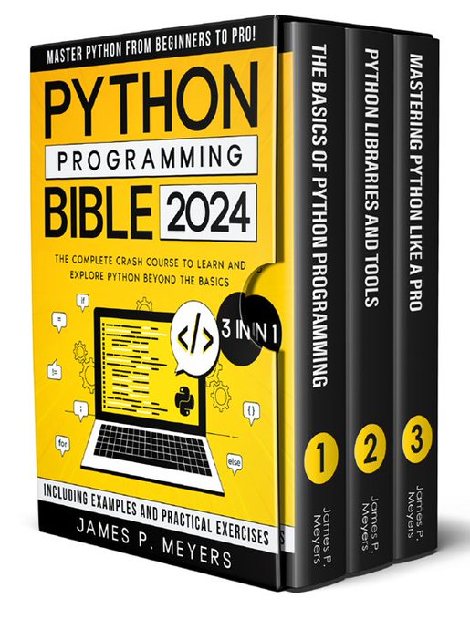 MohiburTech_Ai's tweet image. PYTHON feels hard? Not anymore! 🐍

Get The Ultimate Python eBook (PDF) FREE for 48 hrs:
✅ 74+ page cheatsheet
✅ Save 100+ hours of research

How to get it 👇
1️⃣ Follow me (so I can DM)
2️⃣ Repost 🔁 [MUST]
3️⃣ Reply "Python"

📌 Bookmark this post